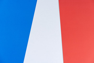 flag France, texture colored cardboard, copy space