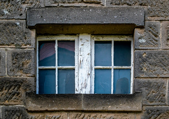 Vintage retro window architecture