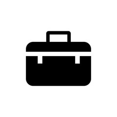 Suitcase Symbol Icon Vector Design Illustration