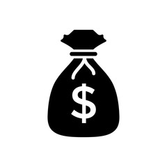 Money Bag Icon Vector design template