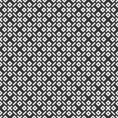 Fototapeta premium Abstract rhombuses seamless pattern. Repeating ethnic ornament.