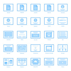 Web Interface Icons Set