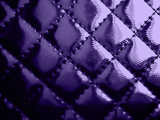 Fototapeta premium Ultra violet colored leather texture