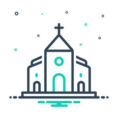  mix icon for church 