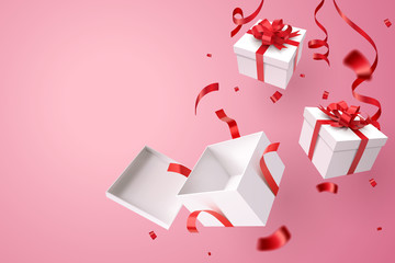 Opened gift box - 281739610