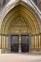 Westminster Abby doors 2