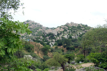 view of mountains