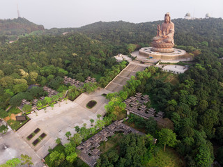 Giant Buddha statue in Mount Xiqiao park, Foshan, China