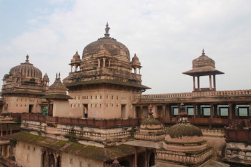 Fototapeta premium beautiful view point from Orchha fort