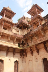 Obraz premium beautiful view point from Orchha fort