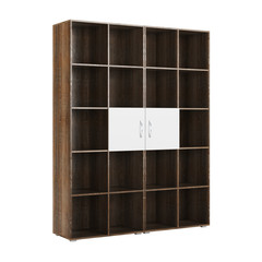 Shelving isolated on white background. 3D rendering.