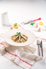 Linguine Pasta with Grilled Chicken