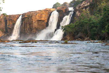 The Athirappilly Water Falls in India