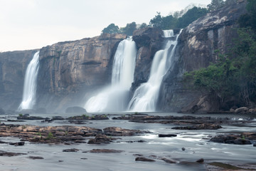 The Athirappilly Water Falls in India