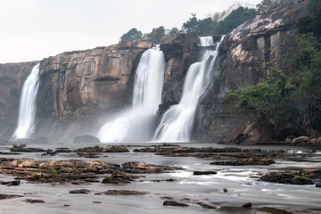 The Athirappilly Water Falls in India