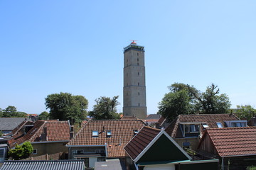 Fototapeta premium Brandaris, Terschelling, the Netherlands