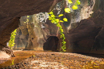 Khlong Hin Dam Tourist Attraction is in Chumphon province, Thailand.