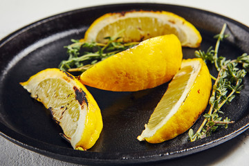 Fried Lemon and Thyme