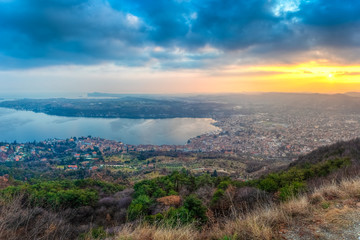 Fototapeta premium Golfo di Salò - Lago di Garda