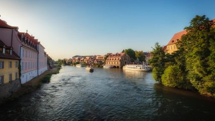 Obraz premium Bavarian City of Bamberg in Oberfranken, Germany in Europe