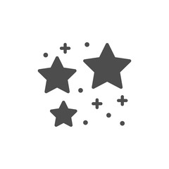 Stars icon and magic concept