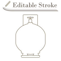 Gas Cylinder Icon