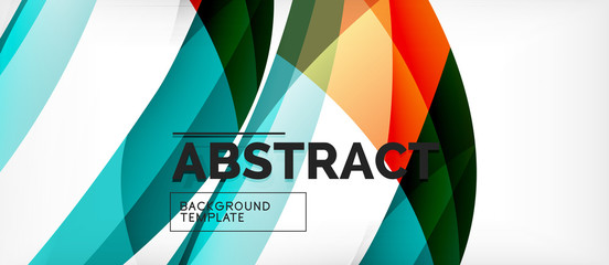 Linear wave web template. Vector illustration bright design. Decorative print. Decorative backdrop vector. Vector business illustration