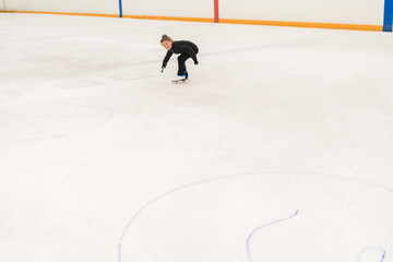 Ice skating