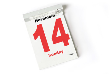 14. November 2021