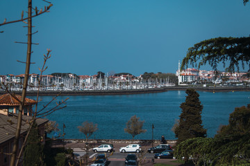 Fototapeta na wymiar View of a port