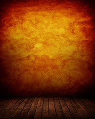 dark empty interior room. may used as background.