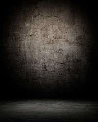 dark empty interior room. may used as background.