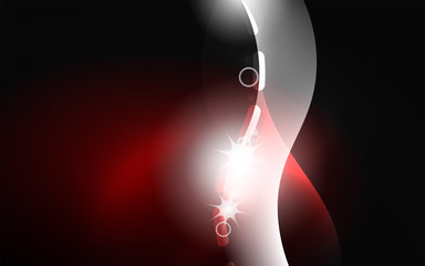Neon abstract background. Background decoration. Trendy graphic design.