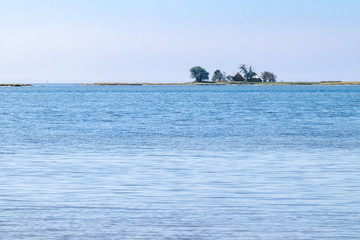 Island near Fehmarn in the Baltic Sea, Schleswig-Holstein. Northern Germany