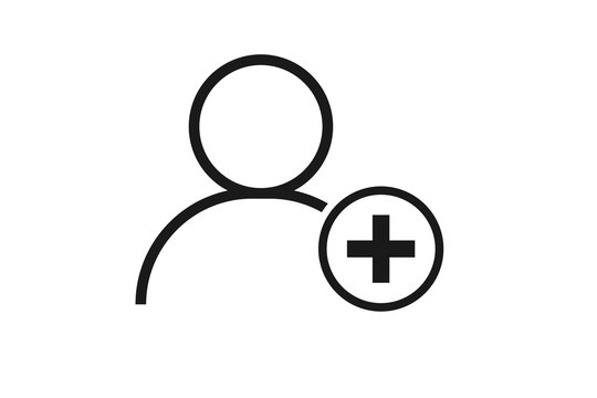 Addition Sign Black And White Clip Art
