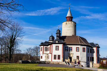 Castle Posterstein in Thuringia Germany