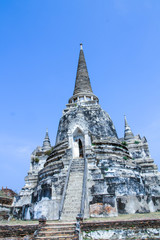 Fototapeta premium Ancient historic city at Ayodhya provine from Thailand.