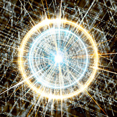 Futuristic concept of a network with quantum electronic orbs