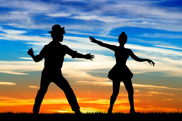 illustration of dances of the fifties