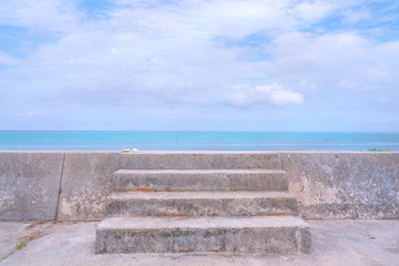 沖縄石垣島　白保海岸入口