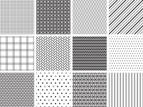 Seamless Geometric Patterns three