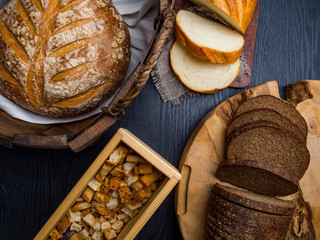 mixed bread, bakery