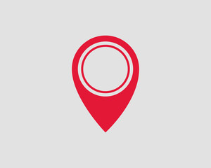 Map icons. Marker pointer. Pin location vector icon. GPS navigation symbol.