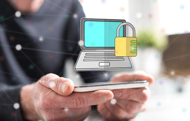 Concept of password protected