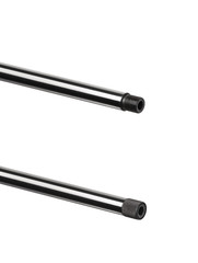 Trunks of modern luxury bolt carbine isolate on a white background.