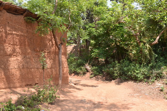 indian village house