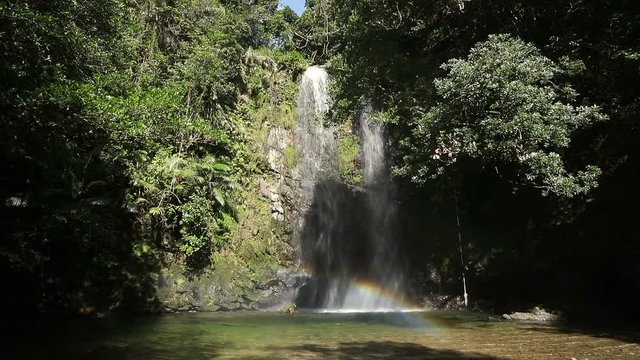 Tar Waterfall, Ogimi, Senaga Island, Okinawa Prefecture, Japan