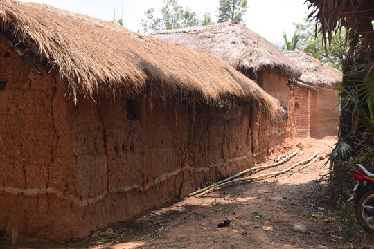 indian village house