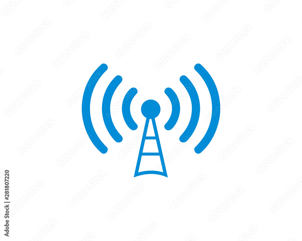Poster wifi icon symbols vector. symbol for web site computer and mobile vector.