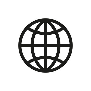 The icon of the globe